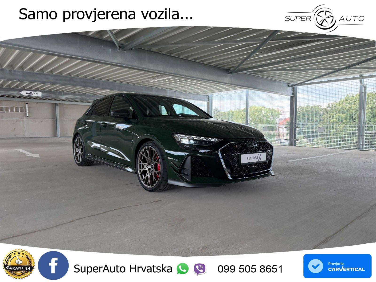 Audi RS3 Sportback 2.5 TFSI (400 KS) quattro S tronic LED+GR SJED+ACC