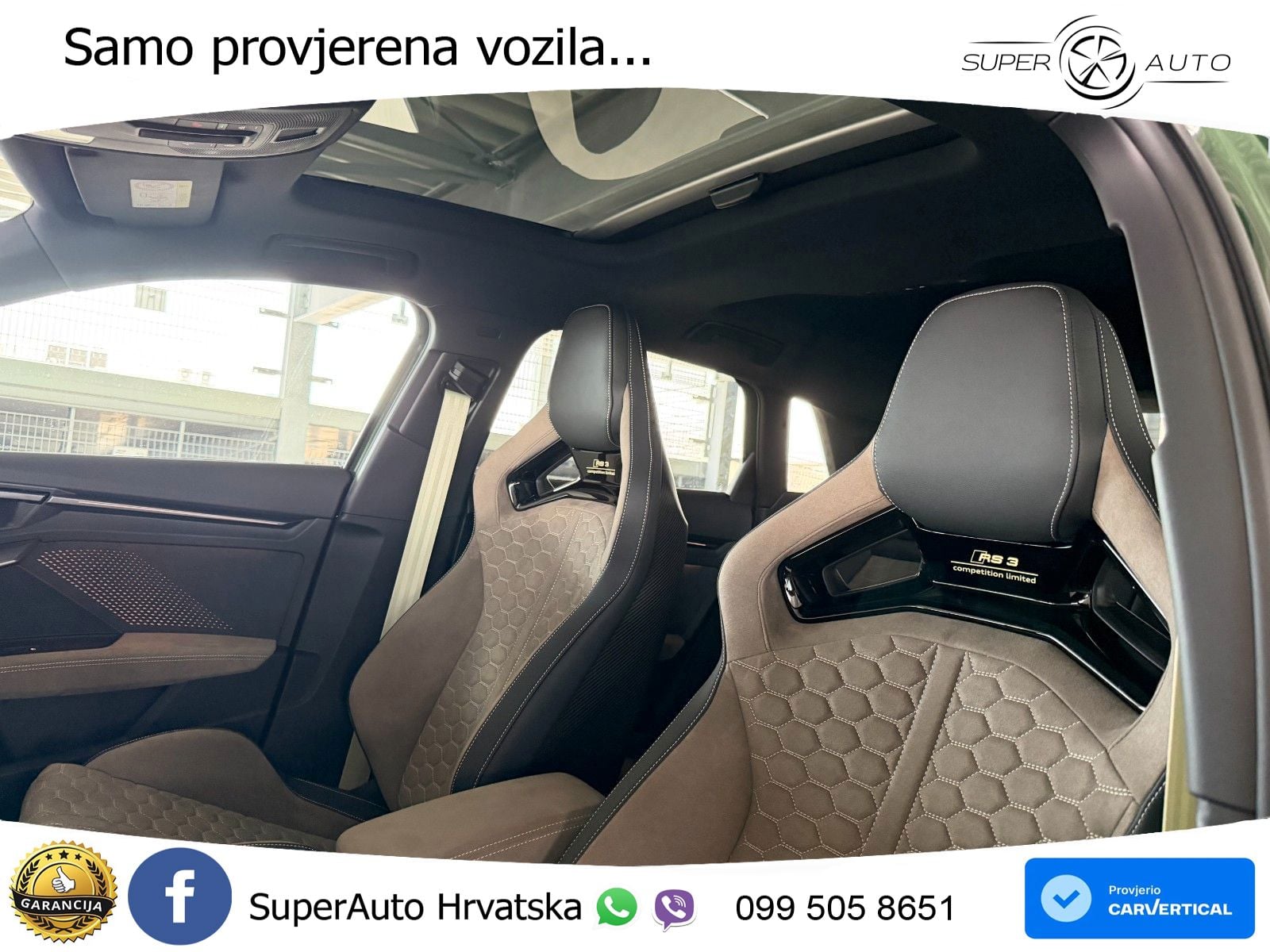 Audi RS3 Sportback 2.5 TFSI (400 KS) quattro S tronic LED+GR SJED+ACC