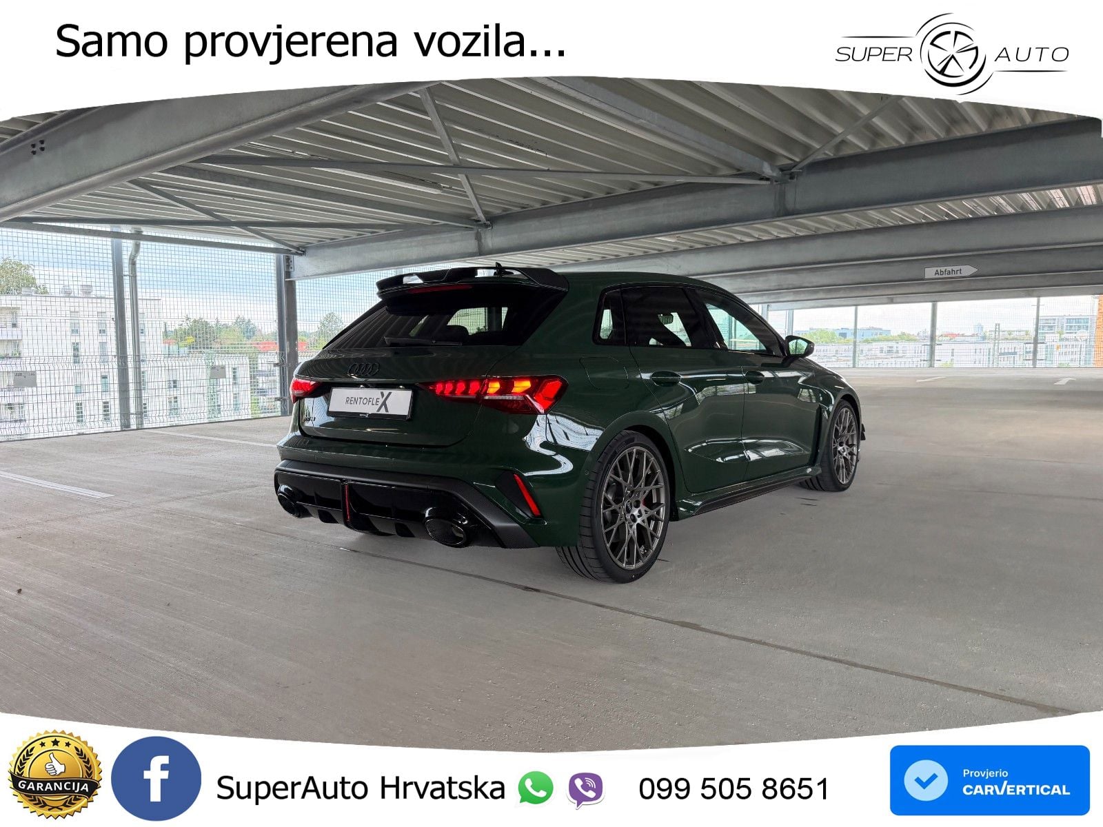 Audi RS3 Sportback 2.5 TFSI (400 KS) quattro S tronic LED+GR SJED+ACC