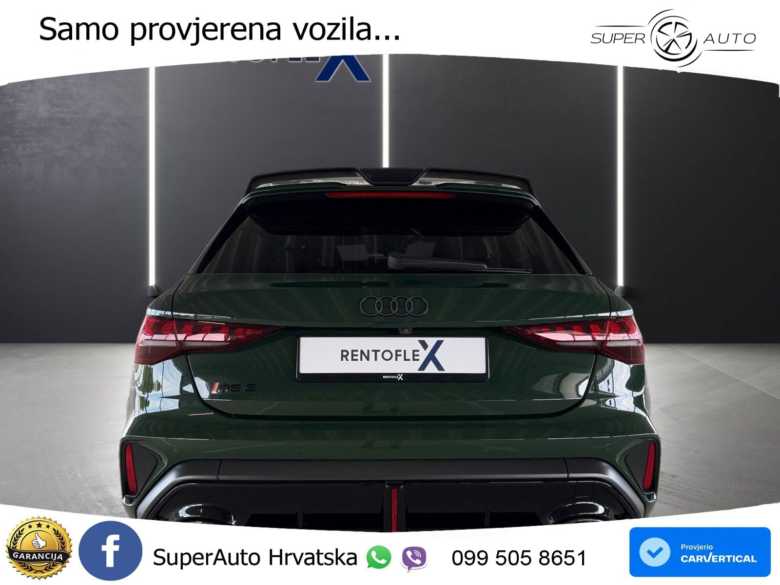 Audi RS3 Sportback 2.5 TFSI (400 KS) quattro S tronic LED+GR SJED+ACC
