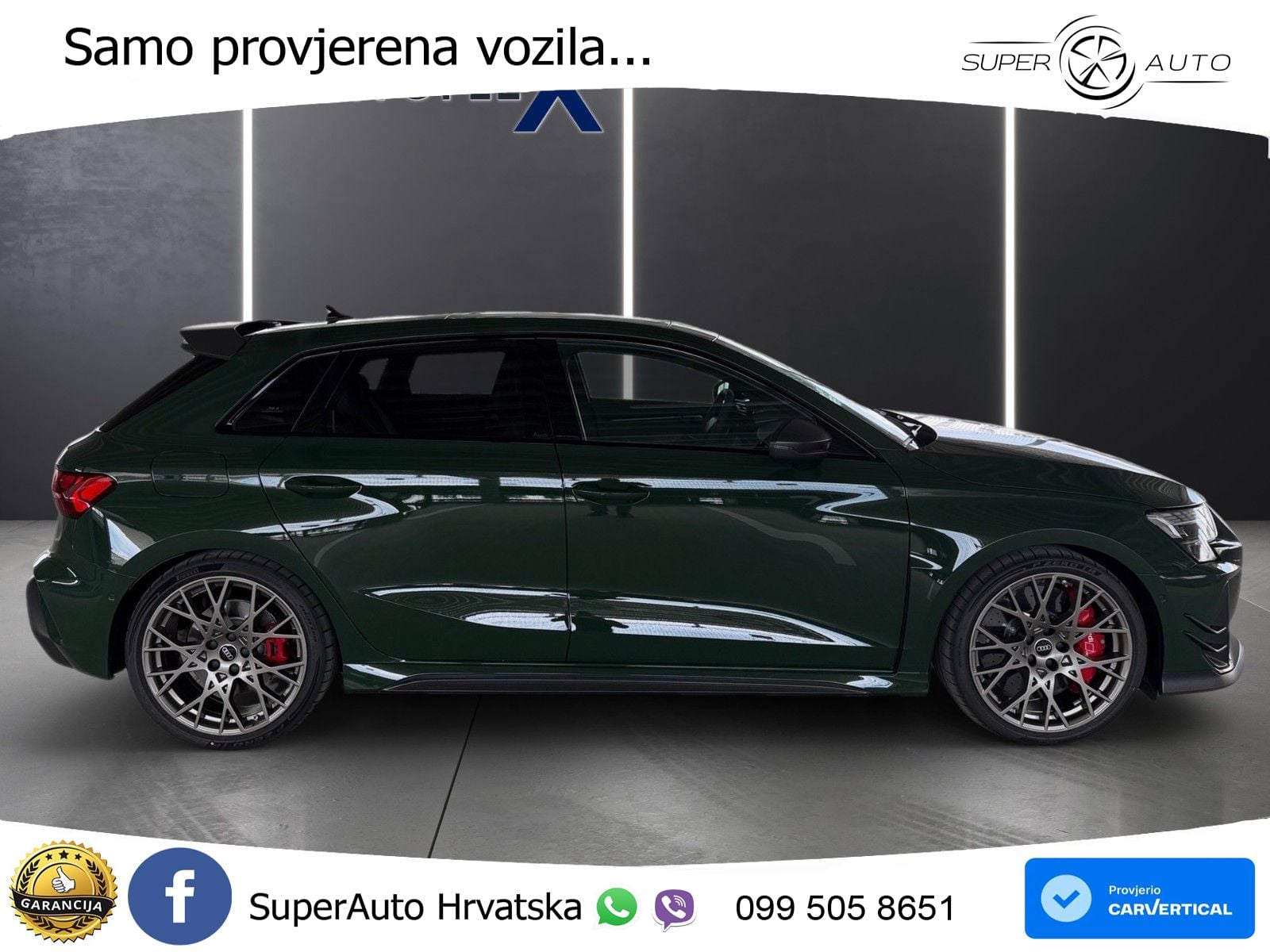 Audi RS3 Sportback 2.5 TFSI (400 KS) quattro S tronic LED+GR SJED+ACC