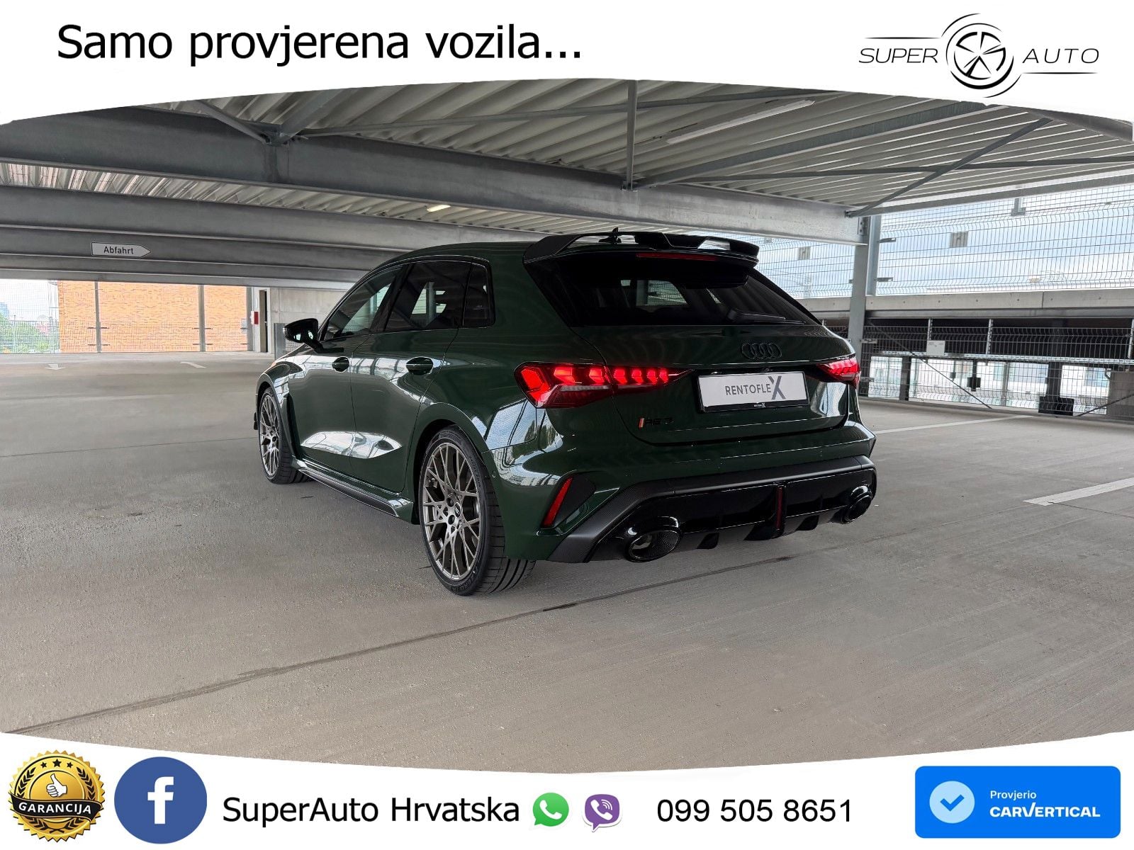 Audi RS3 Sportback 2.5 TFSI (400 KS) quattro S tronic LED+GR SJED+ACC
