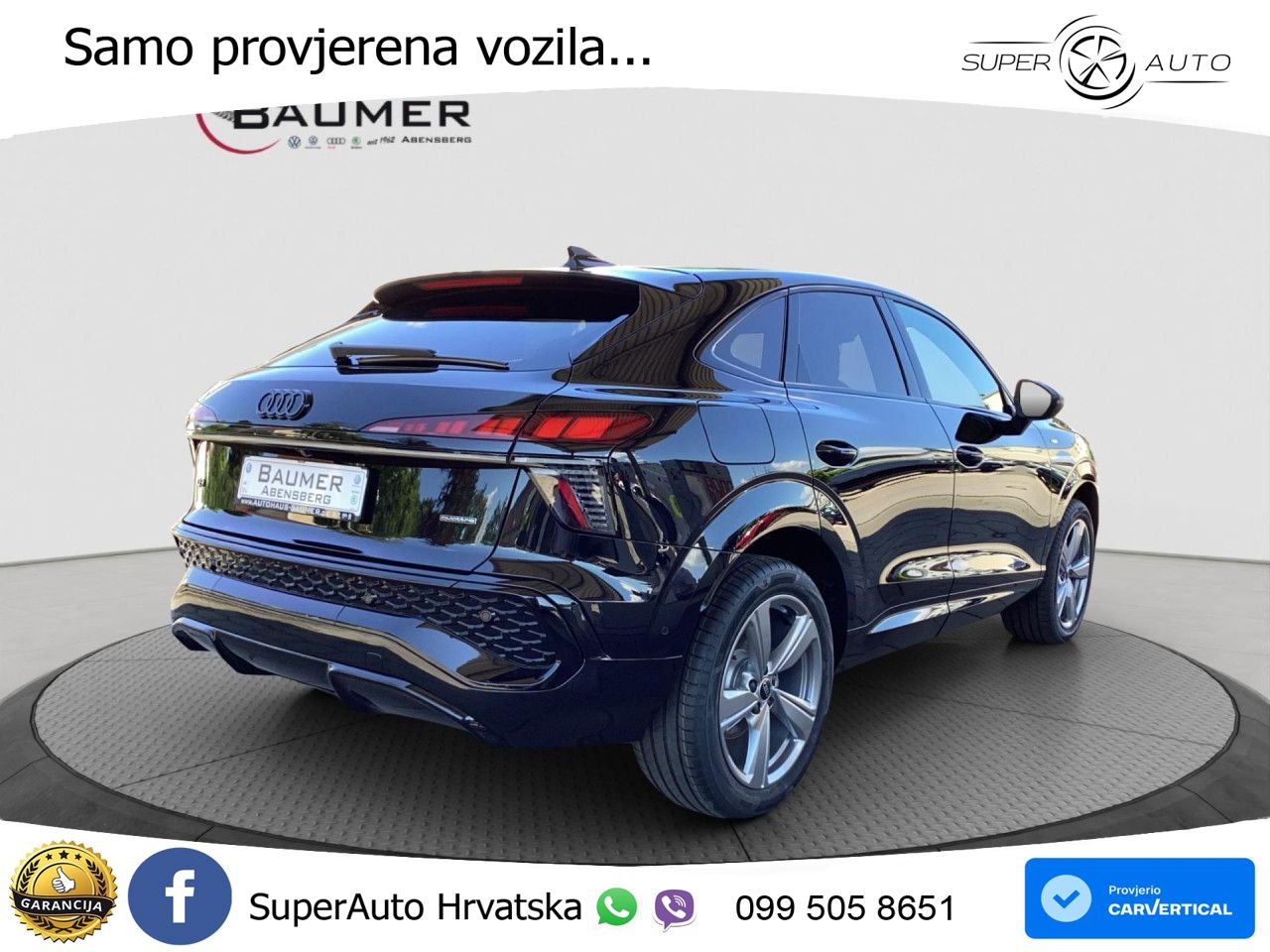 Audi Q3 III Sportback 2.0 TFSI (204 KS) quattro S tronic LED+GR SJED+ACC