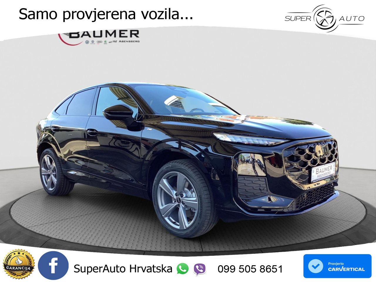 Audi Q3 III Sportback 2.0 TFSI (204 KS) quattro S tronic LED+GR SJED+ACC