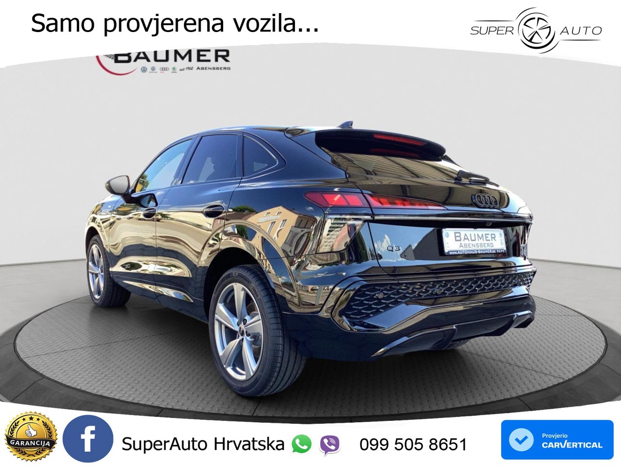 Audi Q3 III Sportback 2.0 TFSI (204 KS) quattro S tronic LED+GR SJED+ACC