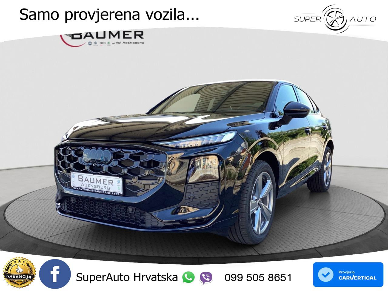 Audi Q3 III Sportback 2.0 TFSI (204 KS) quattro S tronic LED+GR SJED+ACC