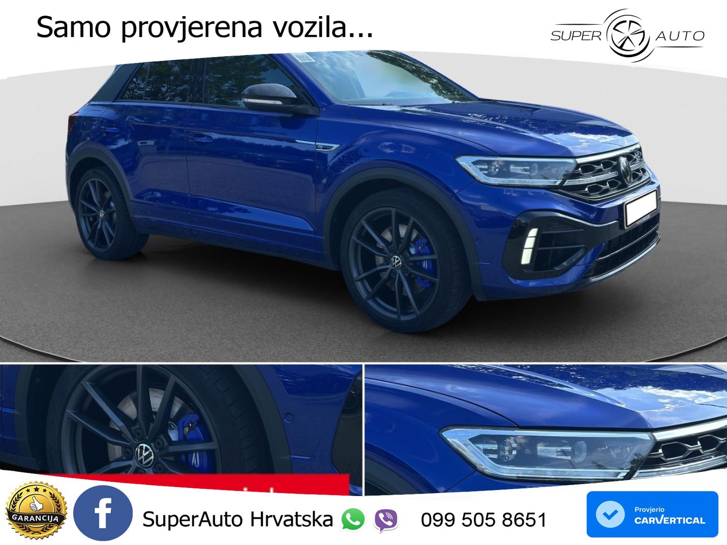 Volkswagen T-Roc I R 2.0 TSI (300 KS) OPF 4M DSG LED+GR SJED+ACC