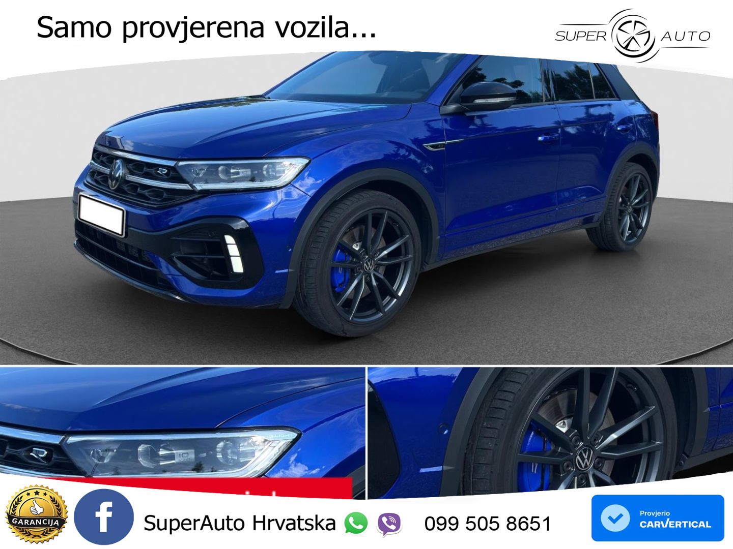 Volkswagen T-Roc I R 2.0 TSI (300 KS) OPF 4M DSG LED+GR SJED+ACC