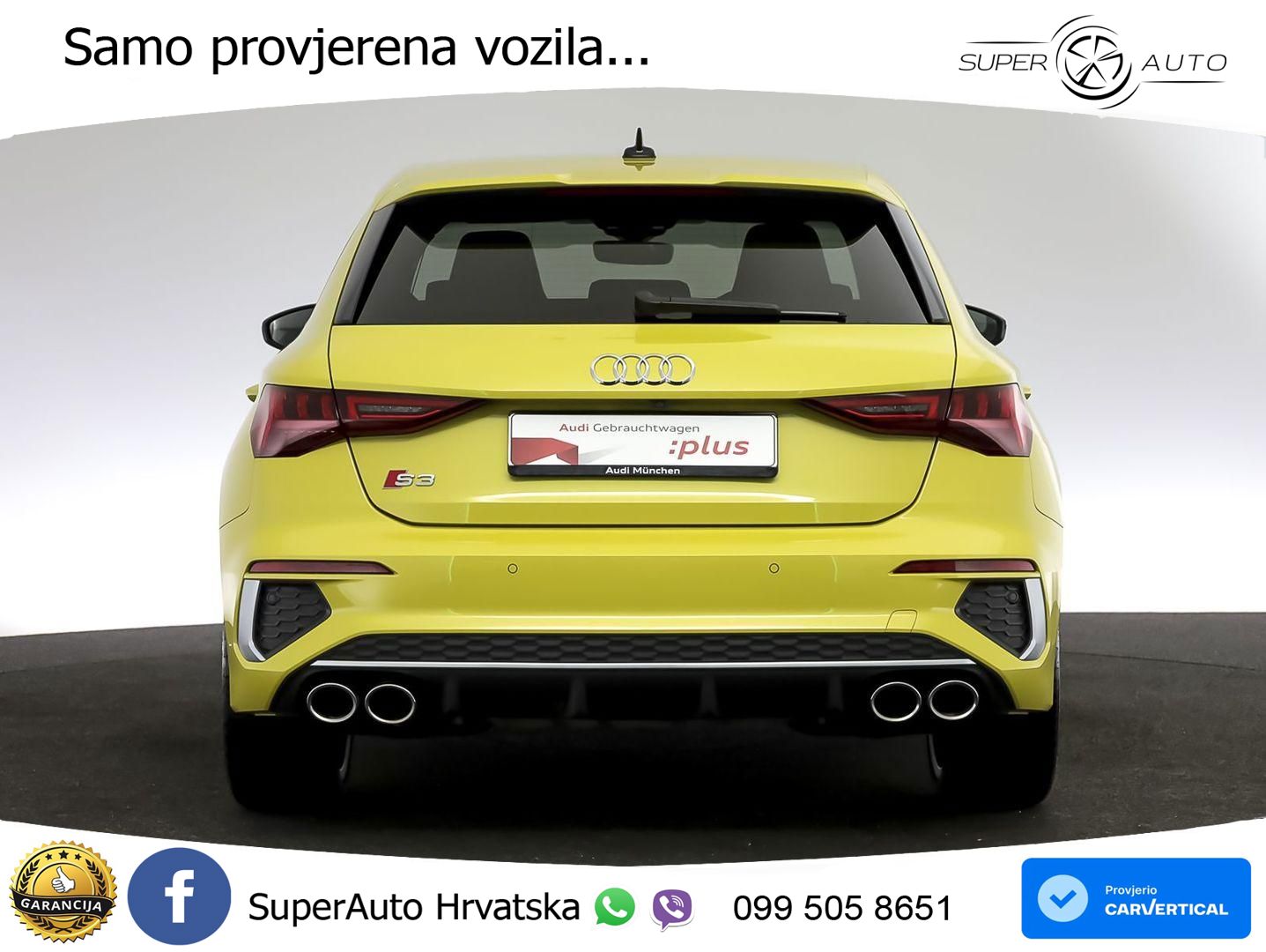 Audi S3 2.0 TFSI (310 KS) quattro S tronic