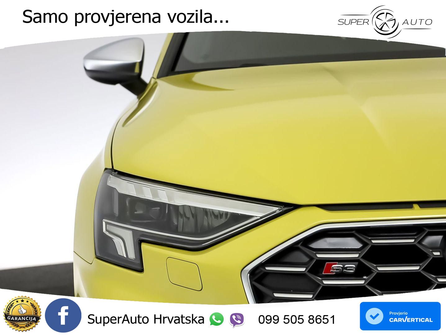Audi S3 2.0 TFSI (310 KS) quattro S tronic