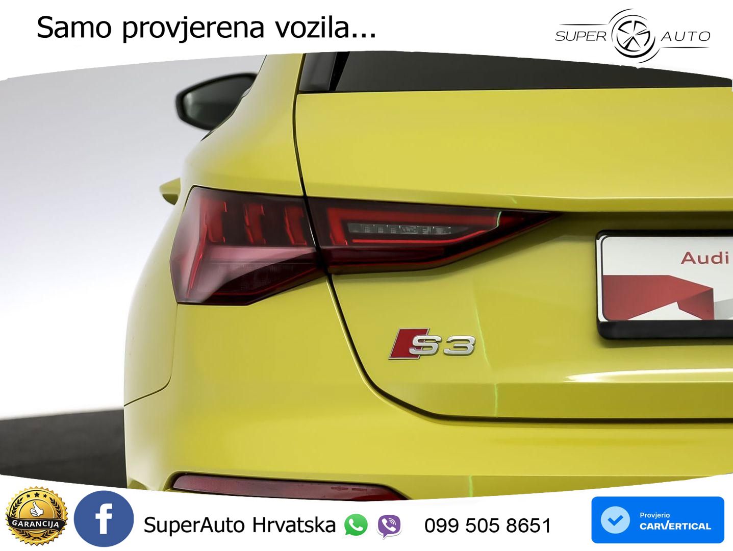 Audi S3 2.0 TFSI (310 KS) quattro S tronic