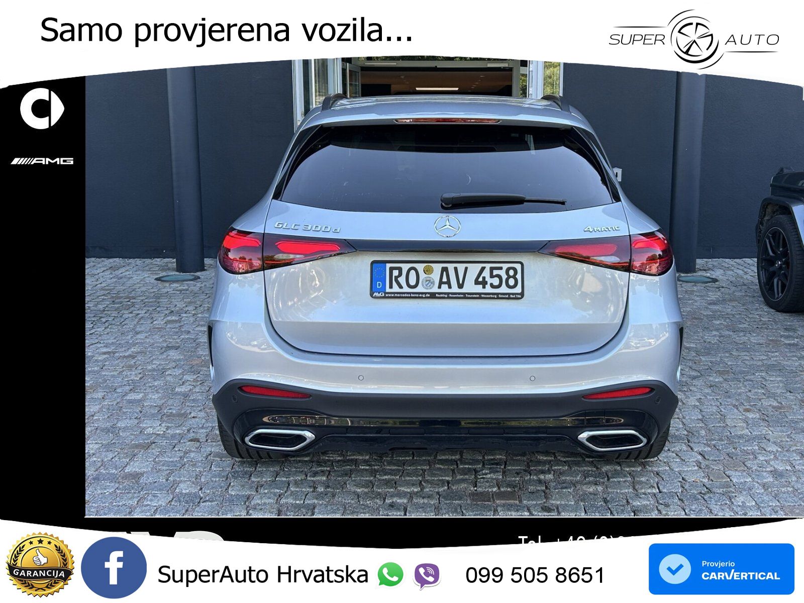 Mercedes GLC 300d (269 KS) 4MATIC 9G-TRONIC AMG ACC+GR SJED+360+PANO