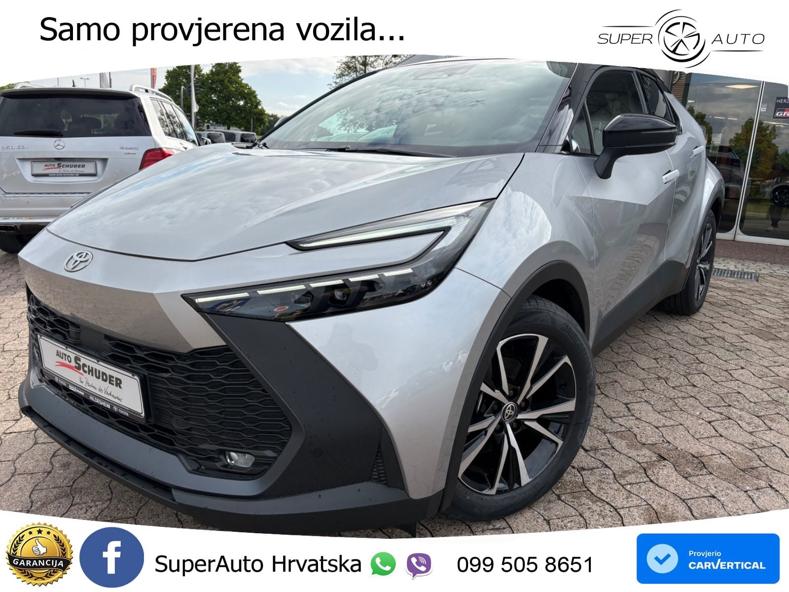 Toyota C-HR 1.8 (140 KS) Hybrid e-CVT Team D LED+GR SJED+ACC