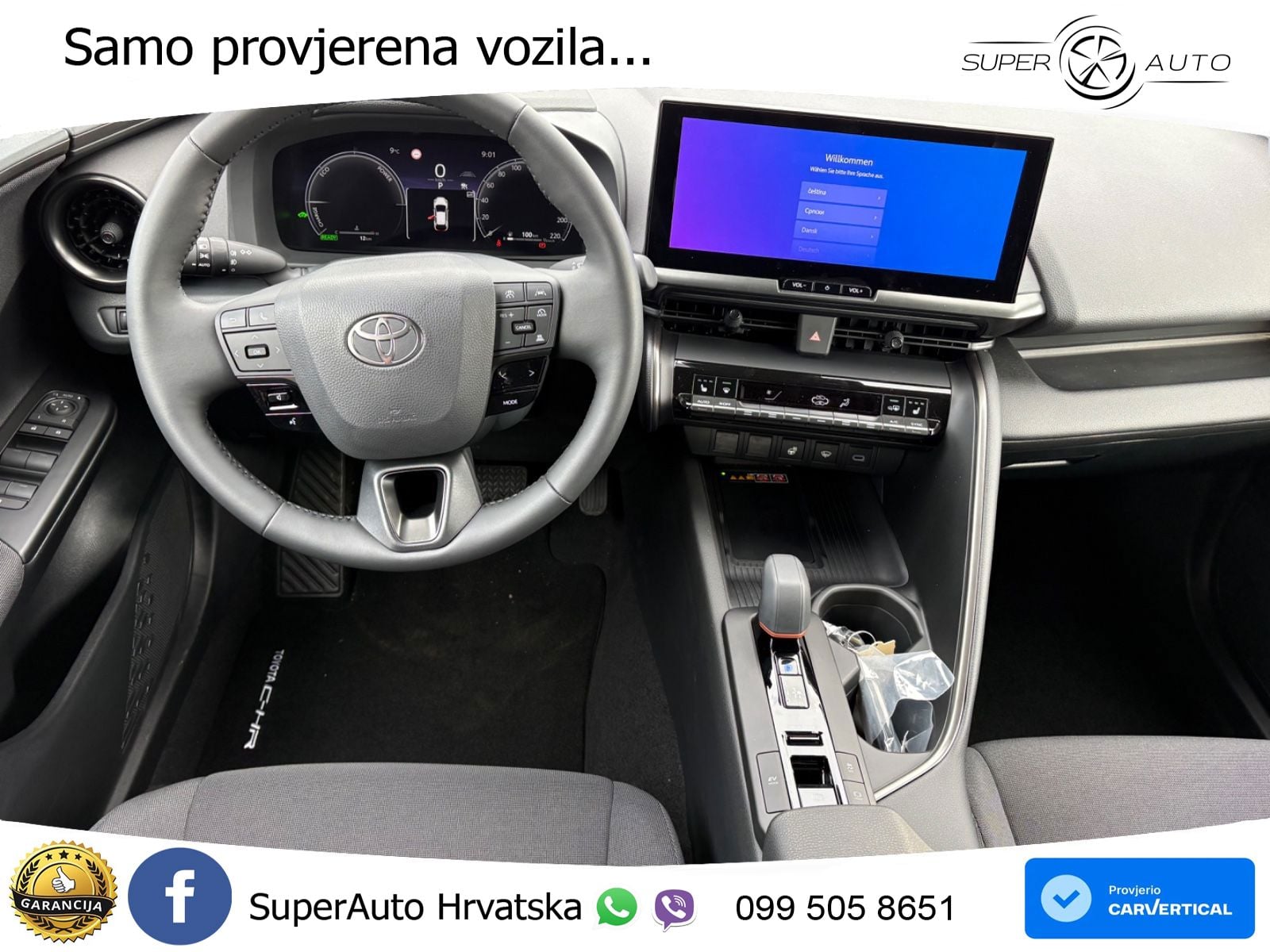 Toyota C-HR 1.8 (140 KS) Hybrid e-CVT Team D LED+GR SJED+ACC