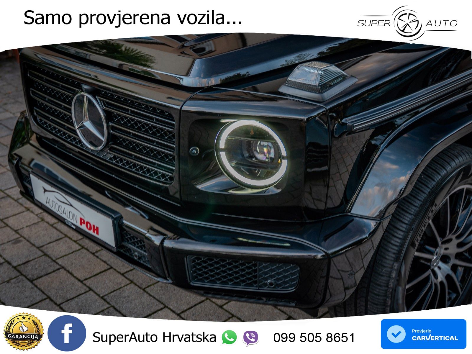 Mercedes G 500 Long V8 (422 KS) 4MATIC 9G-TRONIC Superior LED+GR SJED+ACC