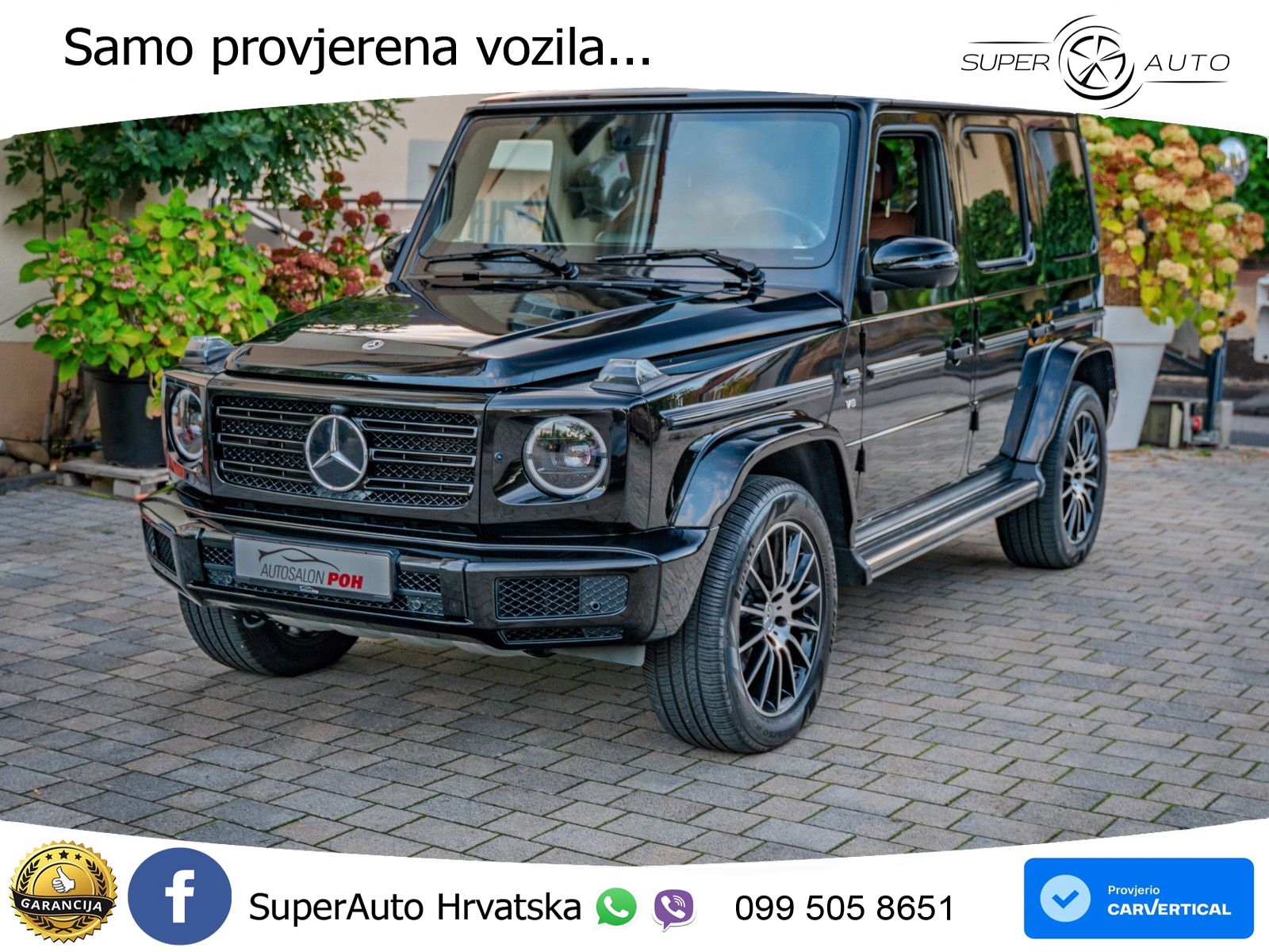 Mercedes G 500 Long V8 (422 KS) 4MATIC 9G-TRONIC Superior LED+GR SJED+ACC