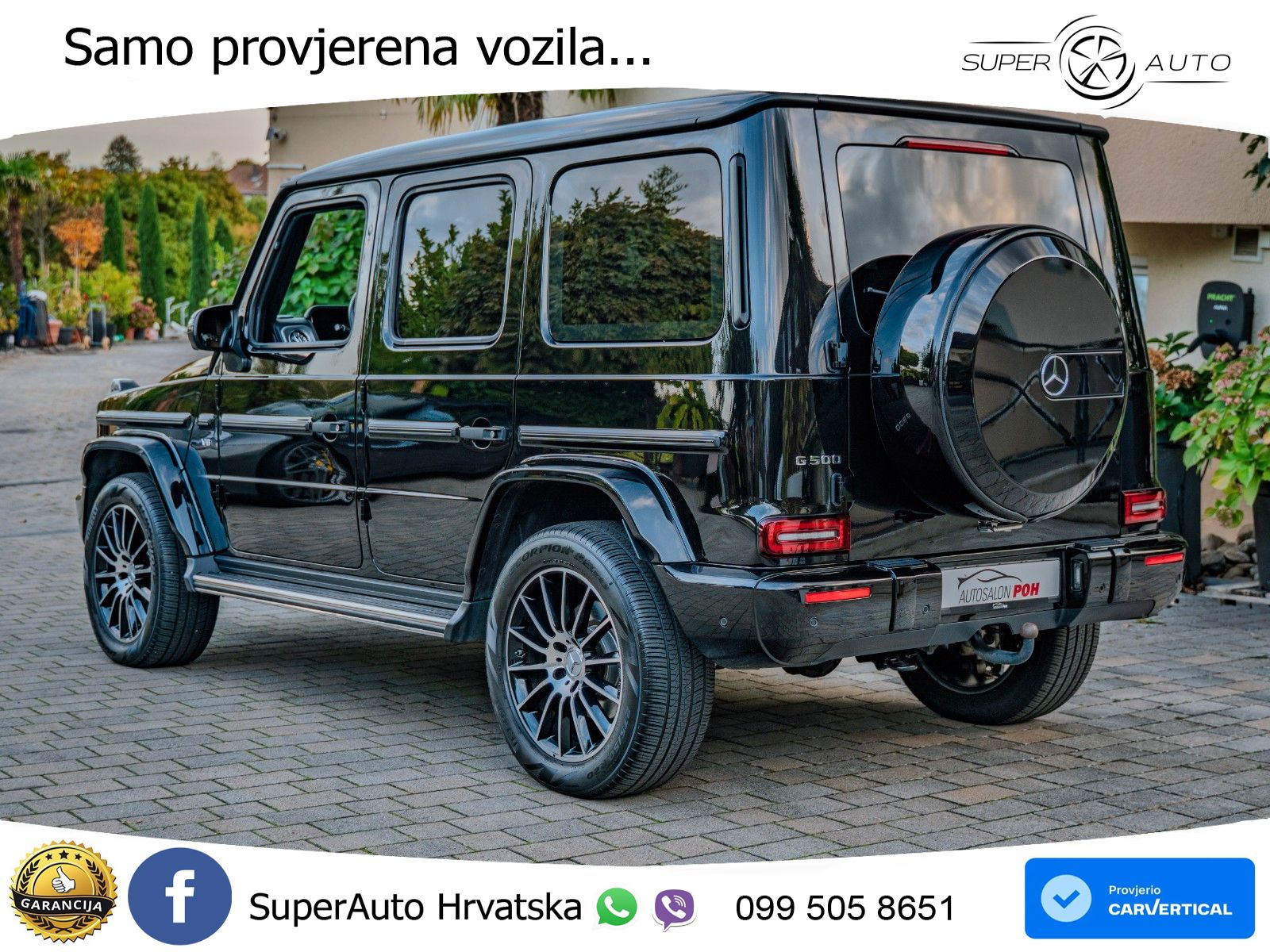 Mercedes G 500 Long V8 (422 KS) 4MATIC 9G-TRONIC Superior LED+GR SJED+ACC