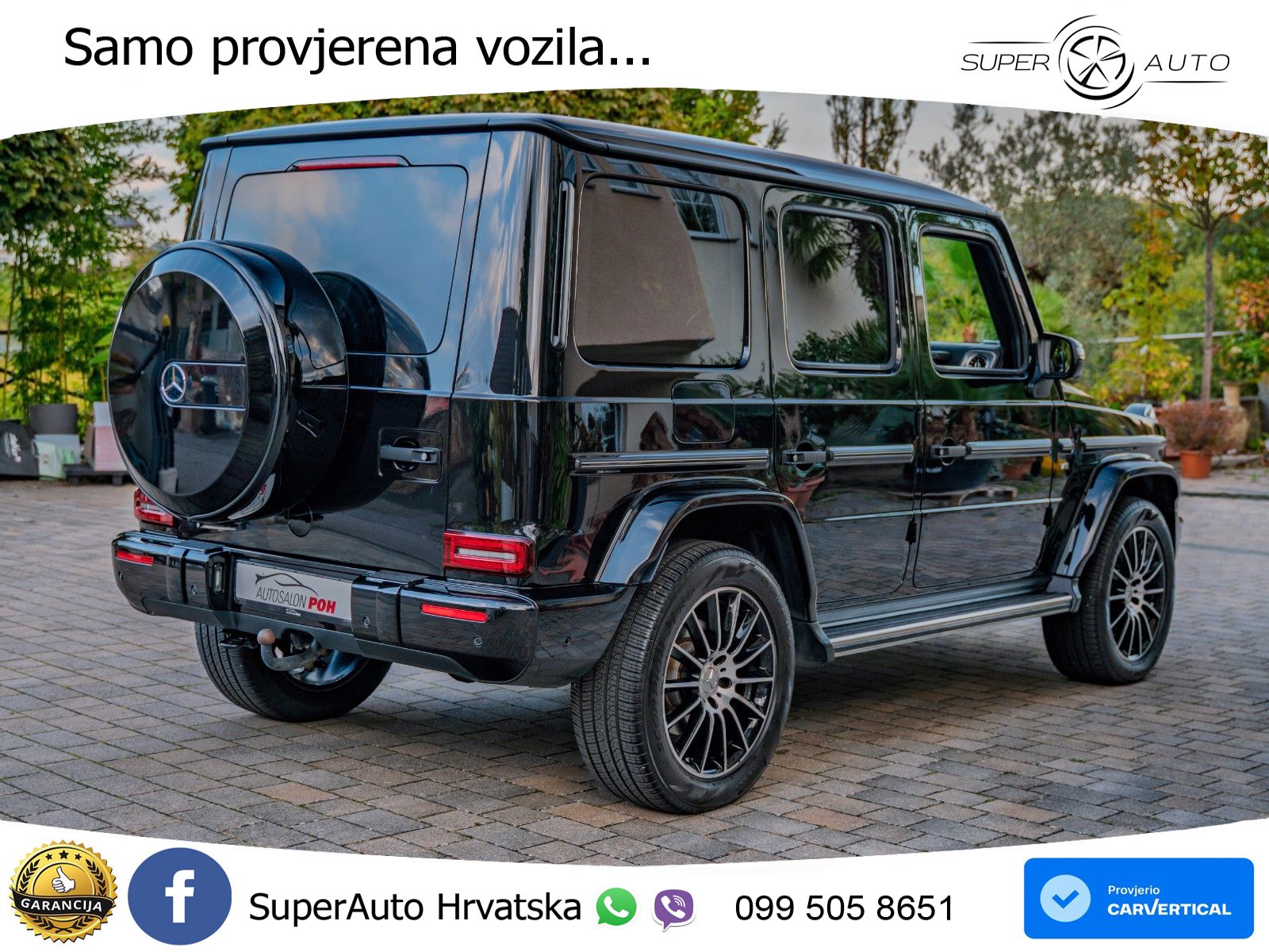 Mercedes G 500 Long V8 (422 KS) 4MATIC 9G-TRONIC Superior LED+GR SJED+ACC