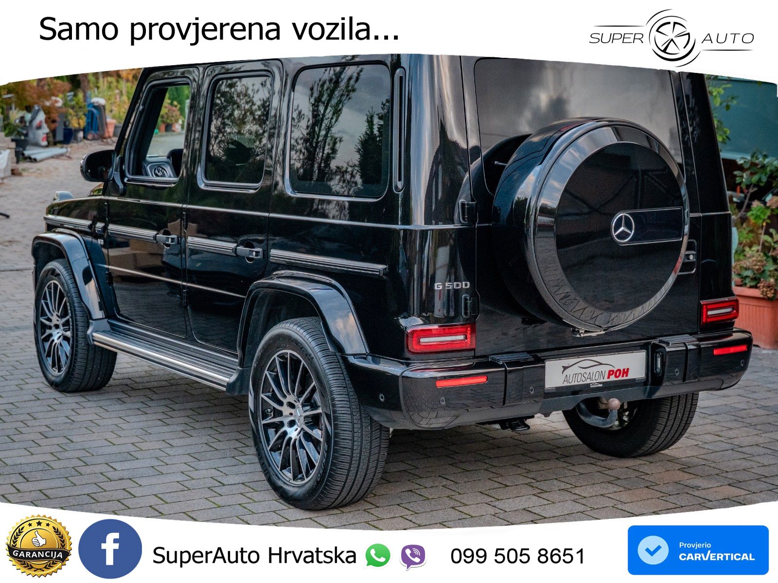 Mercedes G 500 Long V8 (422 KS) 4MATIC 9G-TRONIC Superior LED+GR SJED+ACC