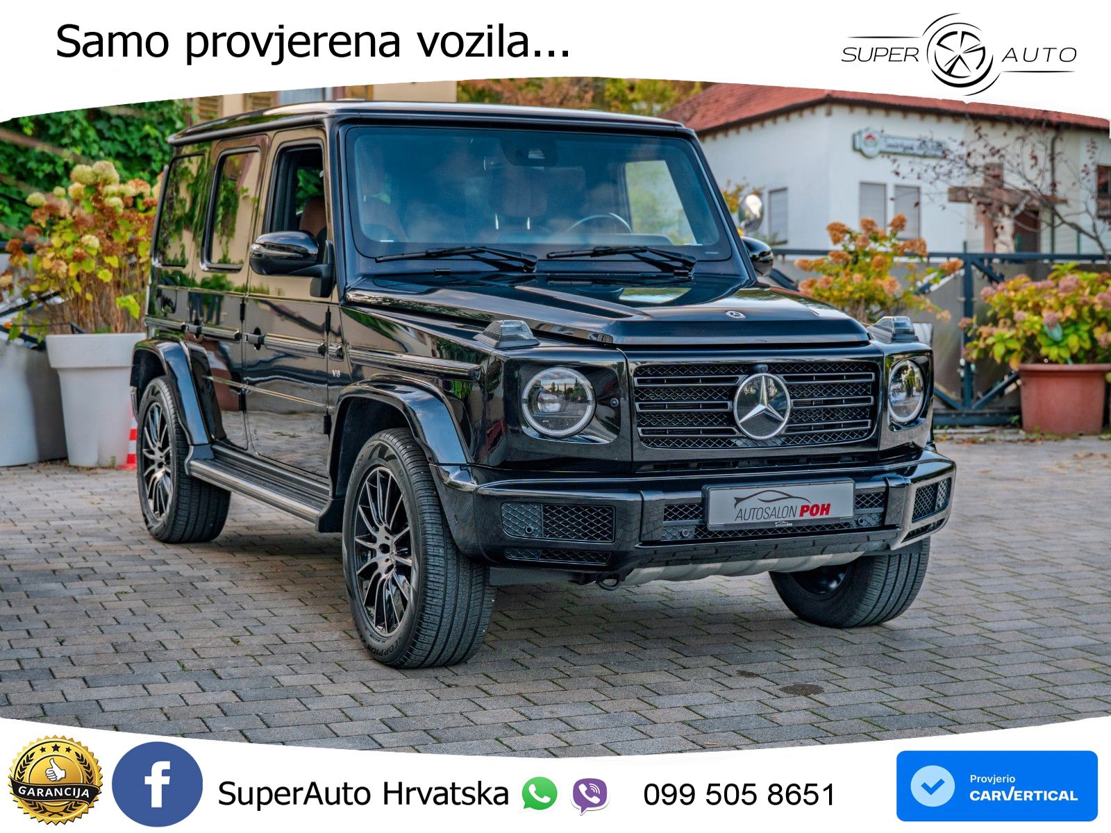 Mercedes G 500 Long V8 (422 KS) 4MATIC 9G-TRONIC Superior LED+GR SJED+ACC