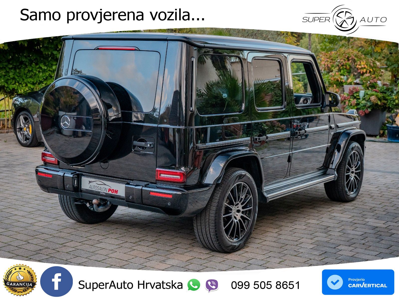 Mercedes G 500 Long V8 (422 KS) 4MATIC 9G-TRONIC Superior LED+GR SJED+ACC
