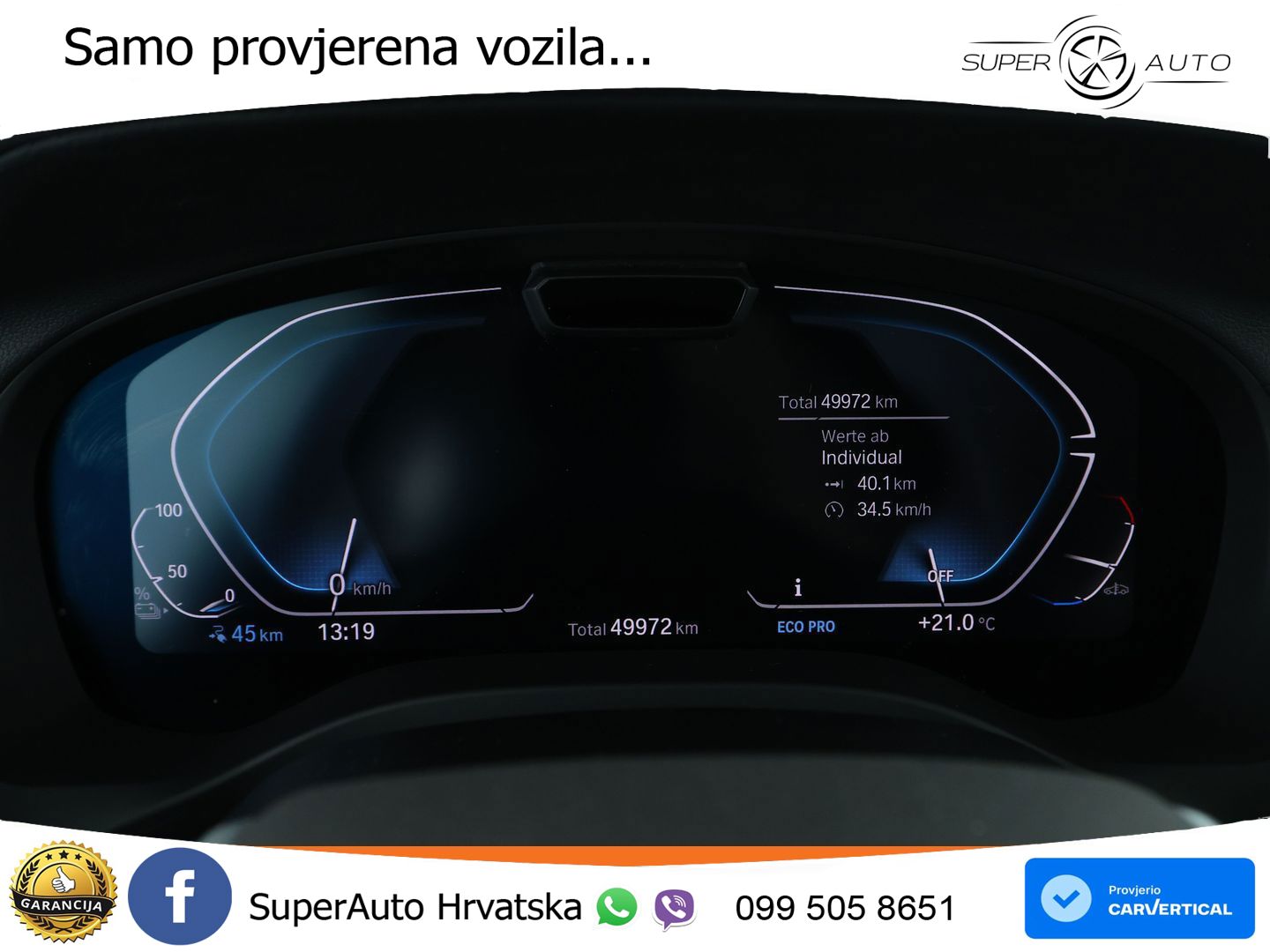 BMW iX3 80 kWh (286 KS) LED+GR SJED+ACC