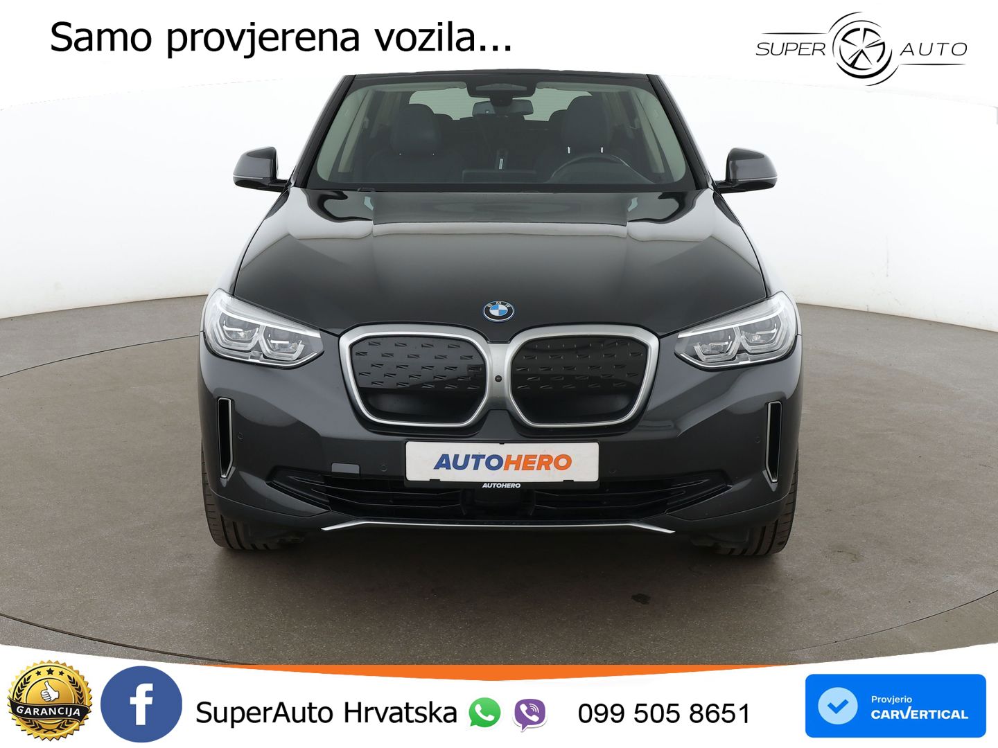 BMW iX3 80 kWh (286 KS) LED+GR SJED+ACC