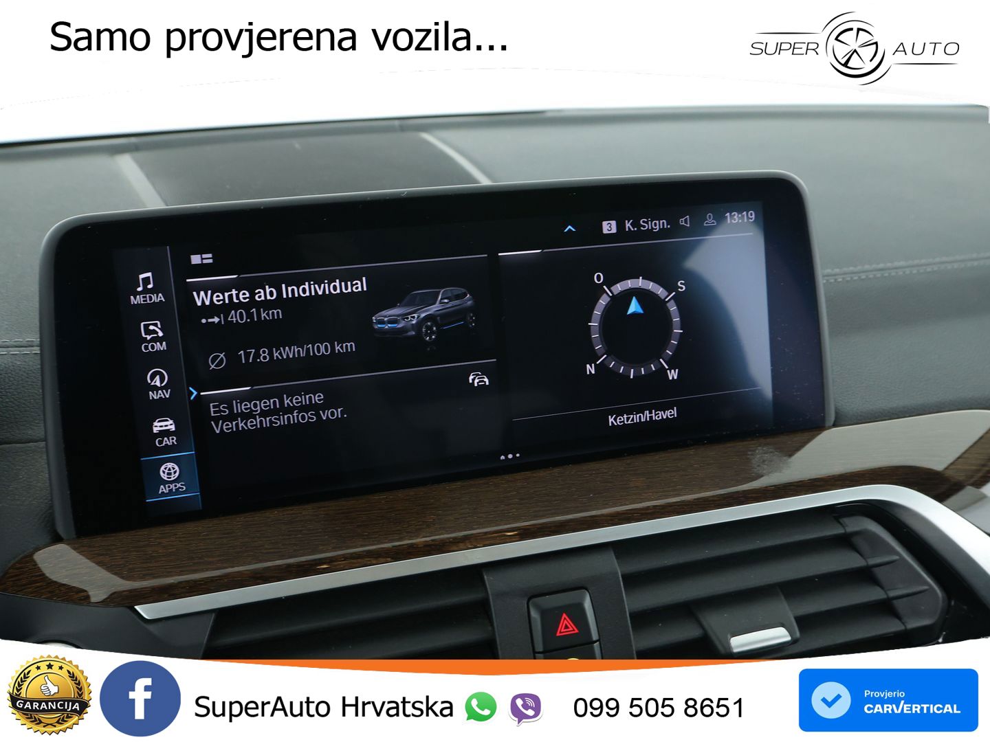 BMW iX3 80 kWh (286 KS) LED+GR SJED+ACC