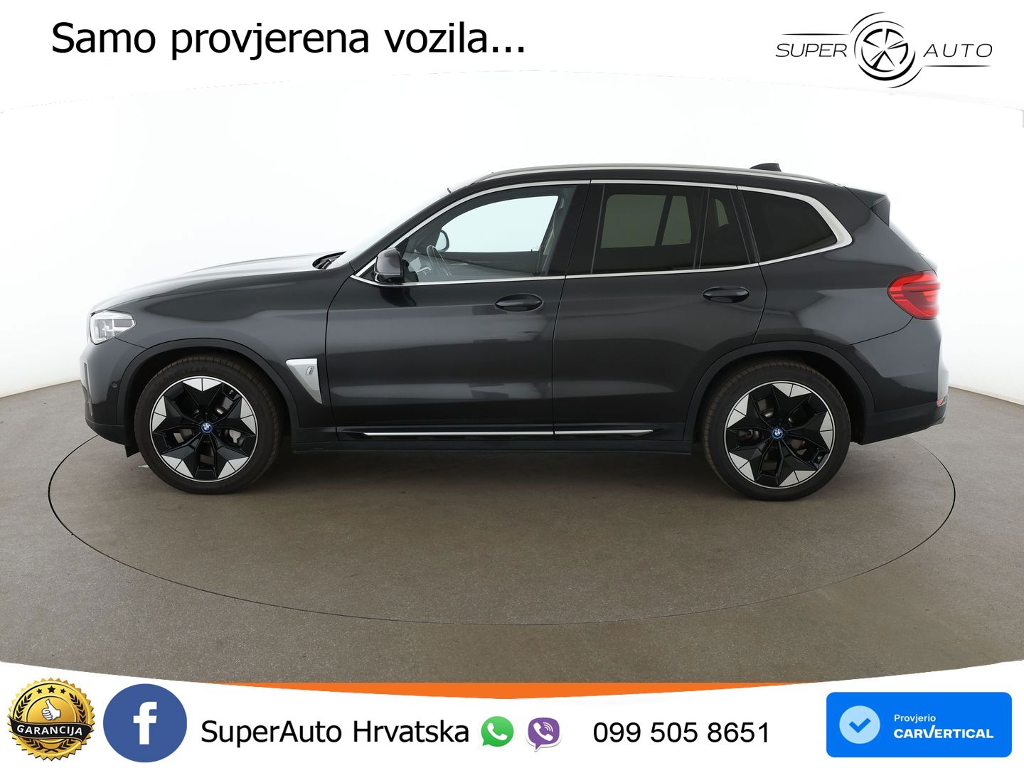 BMW iX3 80 kWh (286 KS) LED+GR SJED+ACC