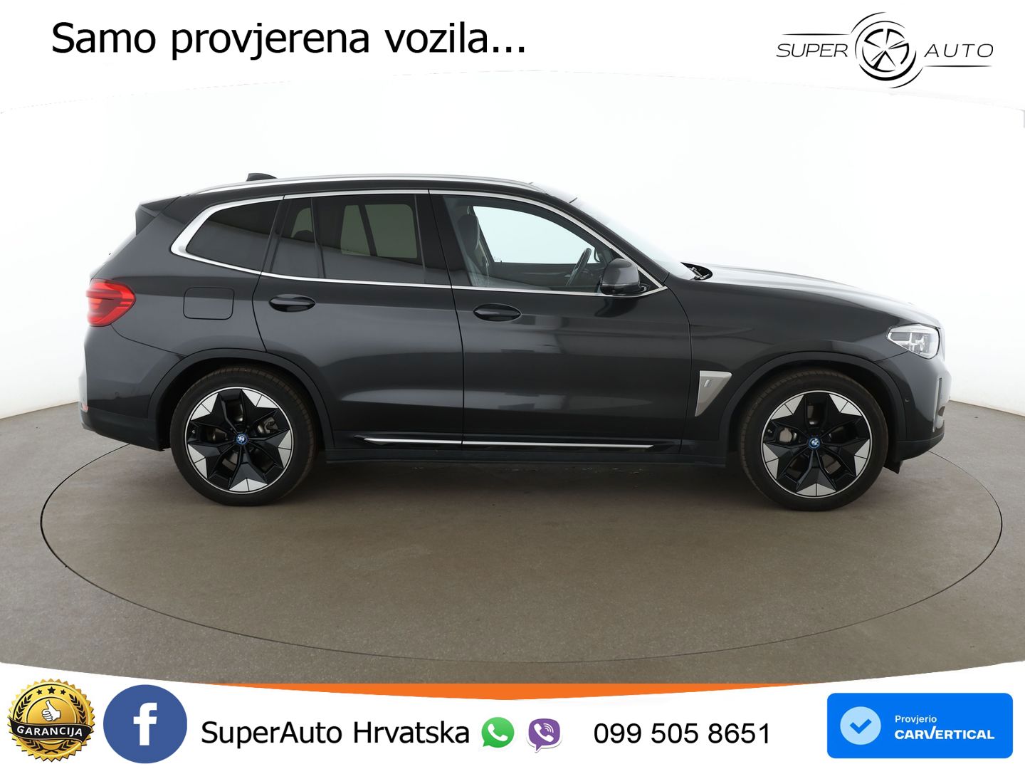 BMW iX3 80 kWh (286 KS) LED+GR SJED+ACC