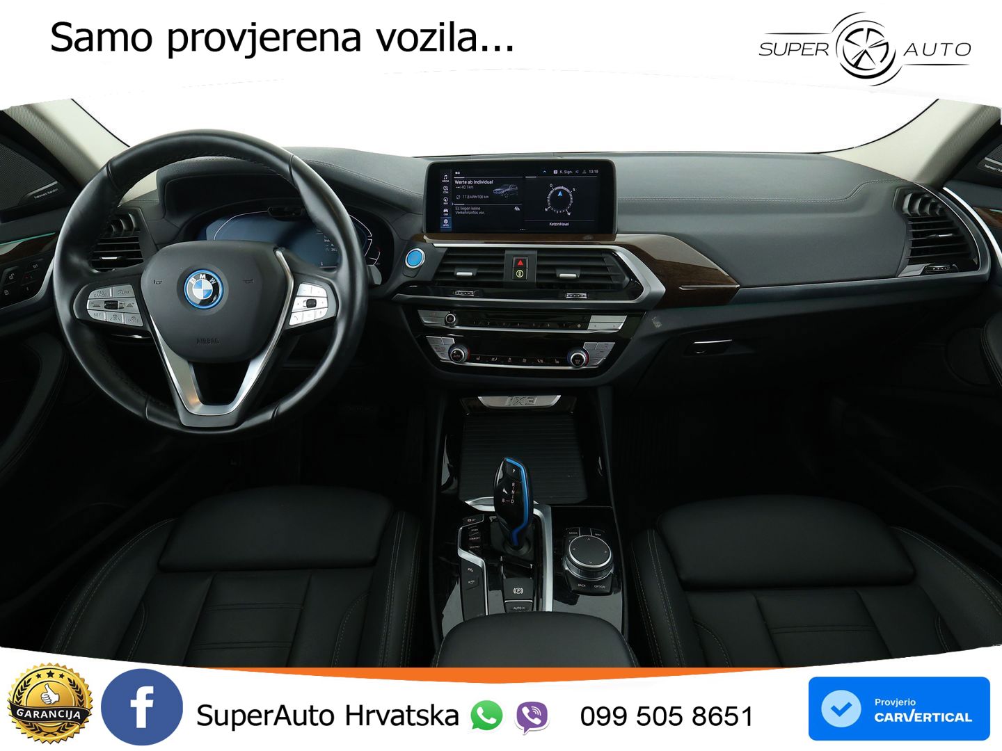 BMW iX3 80 kWh (286 KS) LED+GR SJED+ACC