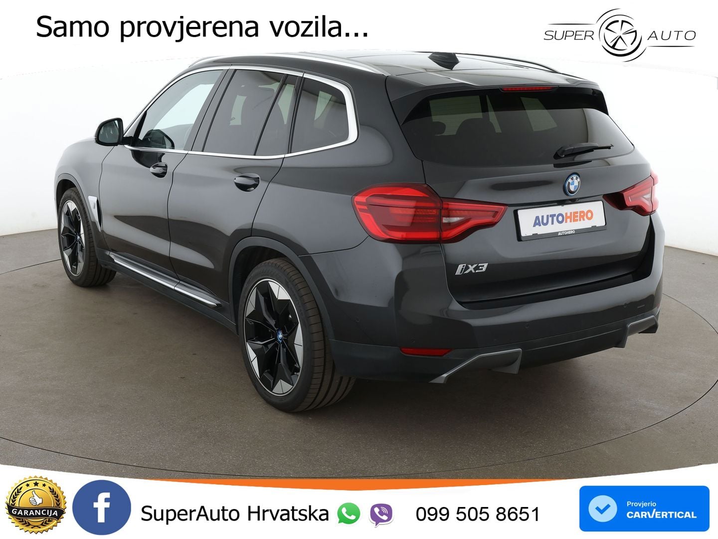 BMW iX3 80 kWh (286 KS) LED+GR SJED+ACC