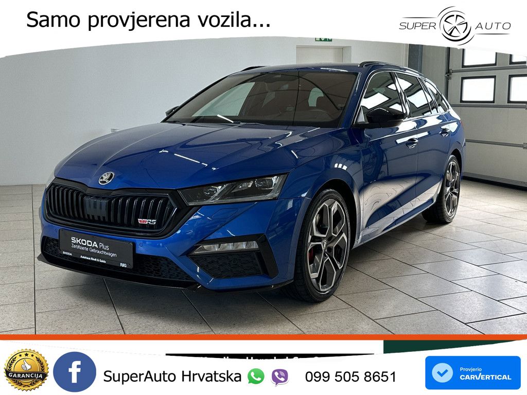 Škoda Octavia Combi RS 2.0 TSI (245 KS) DSG LED+GR SJED+ACC