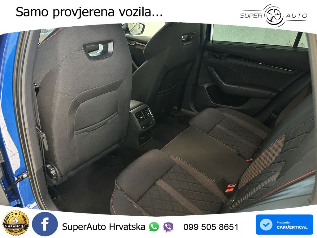 Škoda Octavia Combi RS 2.0 TSI (245 KS) DSG LED+GR SJED+ACC