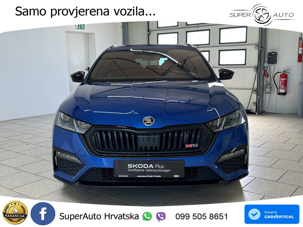 Škoda Octavia Combi RS 2.0 TSI (245 KS) DSG LED+GR SJED+ACC