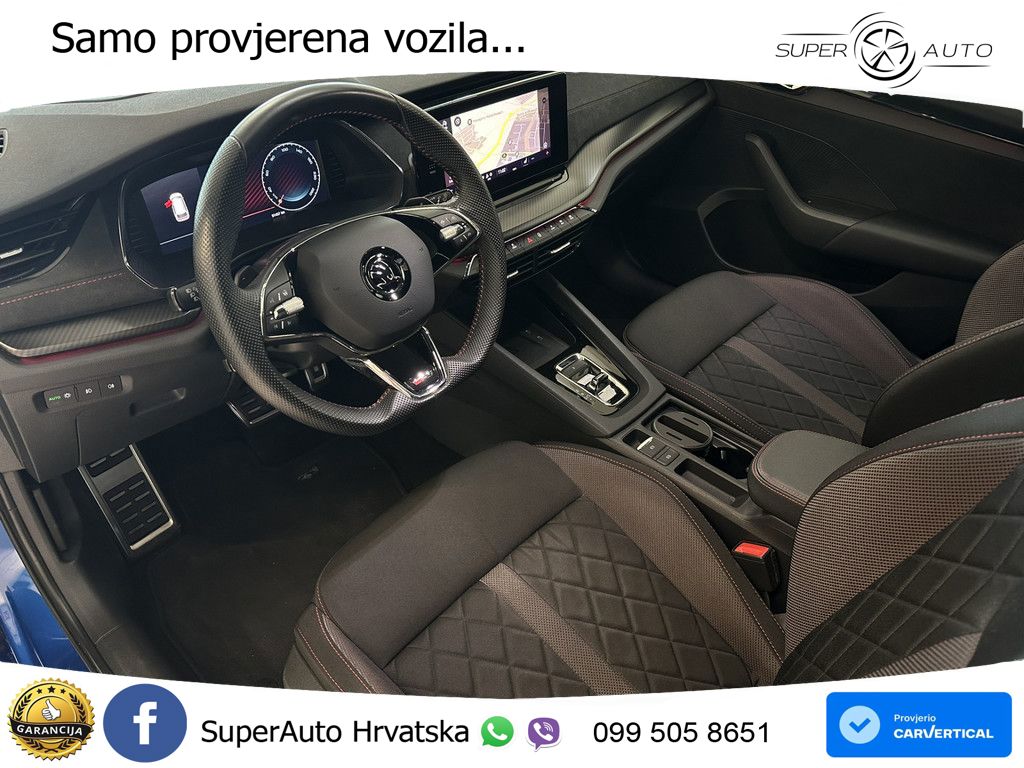 Škoda Octavia Combi RS 2.0 TSI (245 KS) DSG LED+GR SJED+ACC