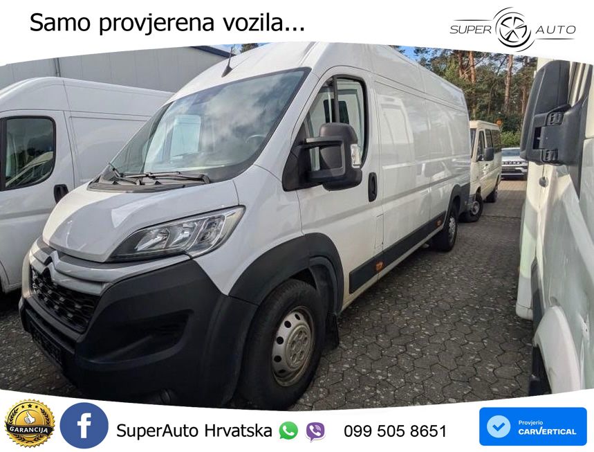 Citroën Jumper 35 L4H2 Control Heavy Blu 1 HAND NAVI CAM 165 KS