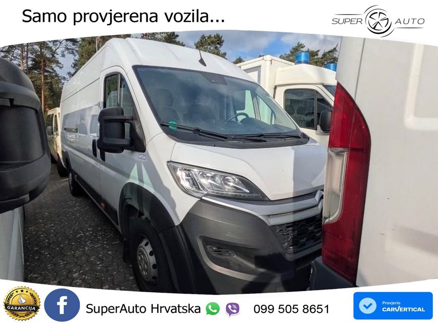 Citroën Jumper 35 L4H2 Control Heavy Blu 1 HAND NAVI CAM 165 KS
