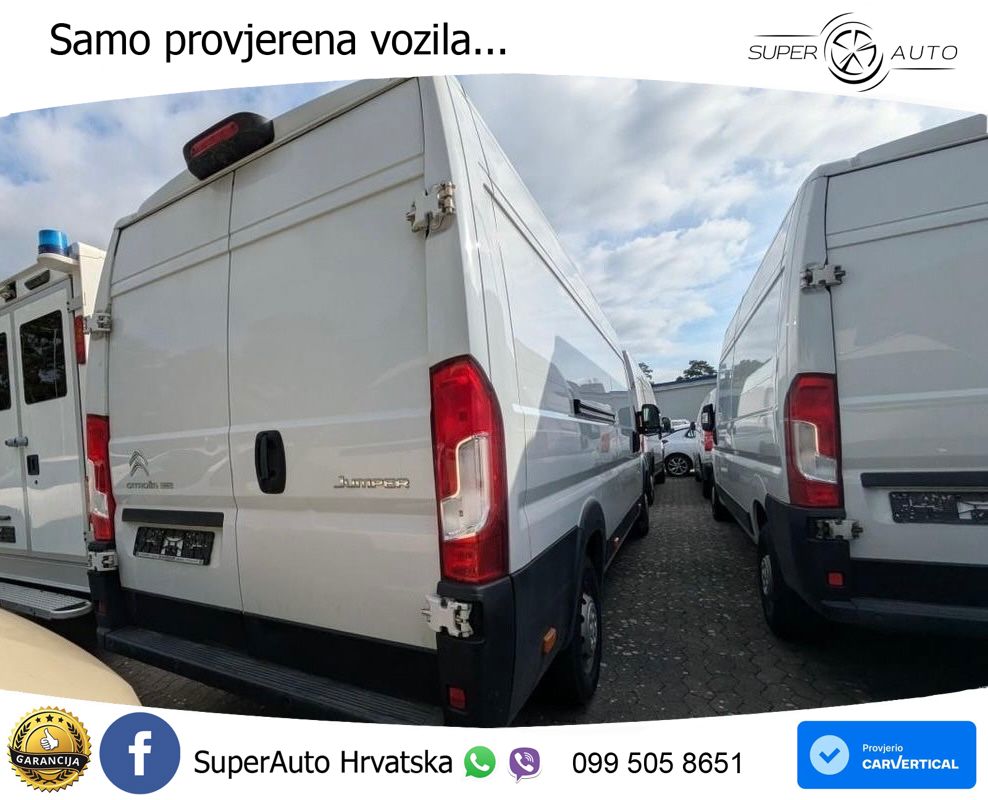 Citroën Jumper 35 L4H2 Control Heavy Blu 1 HAND NAVI CAM 165 KS