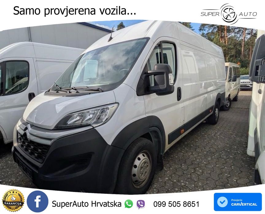 Citroën Jumper 35 L4H2 Control Heavy Blu 1 HAND NAVI CAM 165 KS