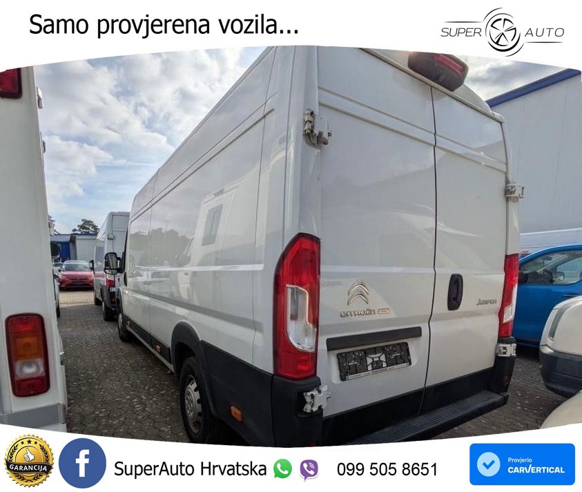 Citroën Jumper 35 L4H2 Control Heavy Blu 1 HAND NAVI CAM 165 KS