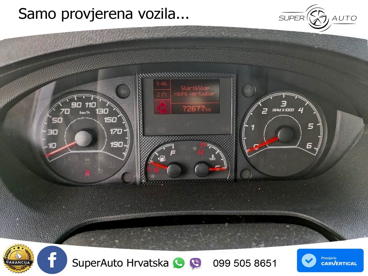 Citroën Jumper 35 L4H2 Control Heavy Blu 1 HAND NAVI CAM 165 KS