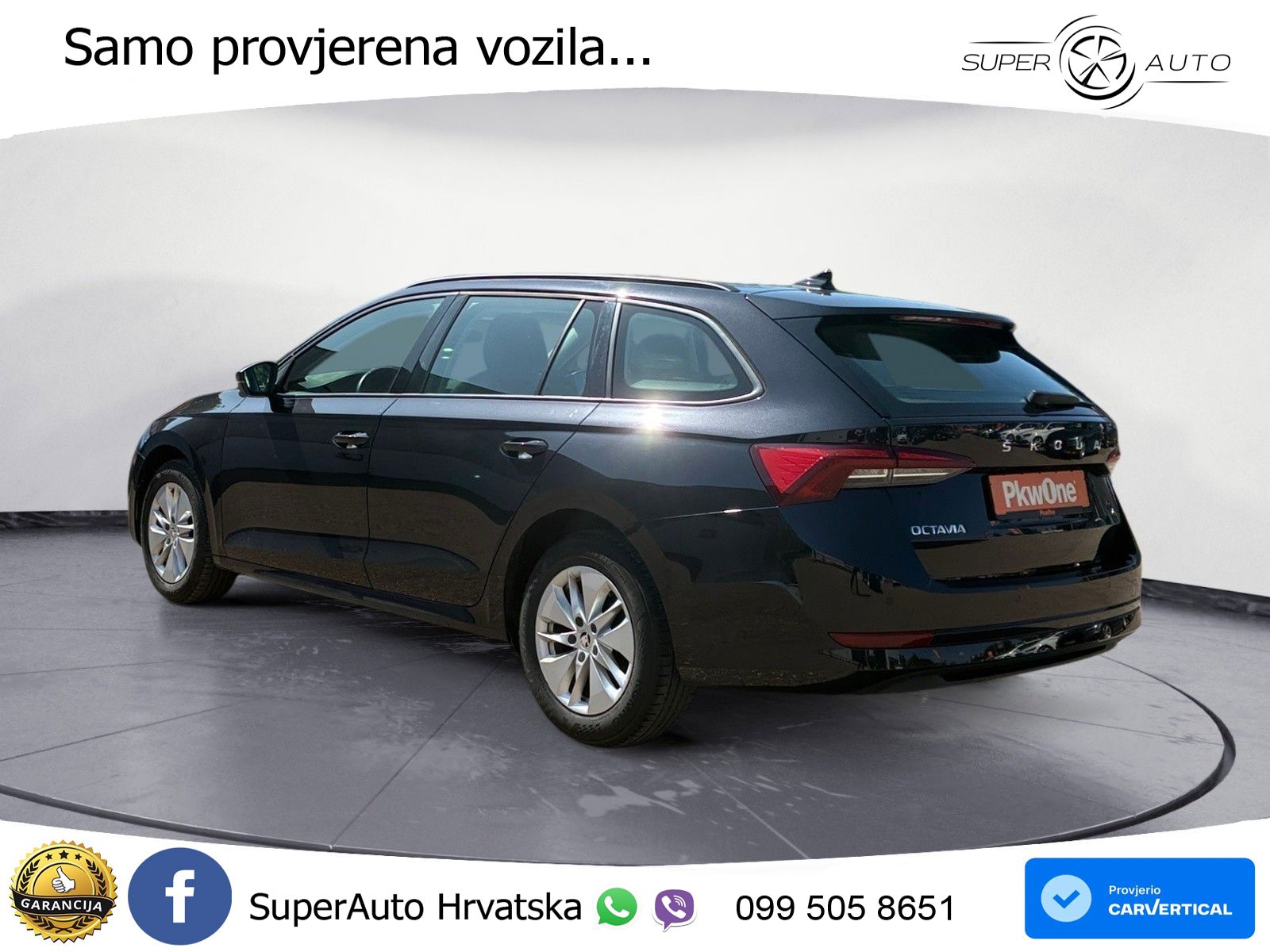 Škoda Octavia Combi 2.0 TDI (150 KS) DSG LED+GR SJED+ACC