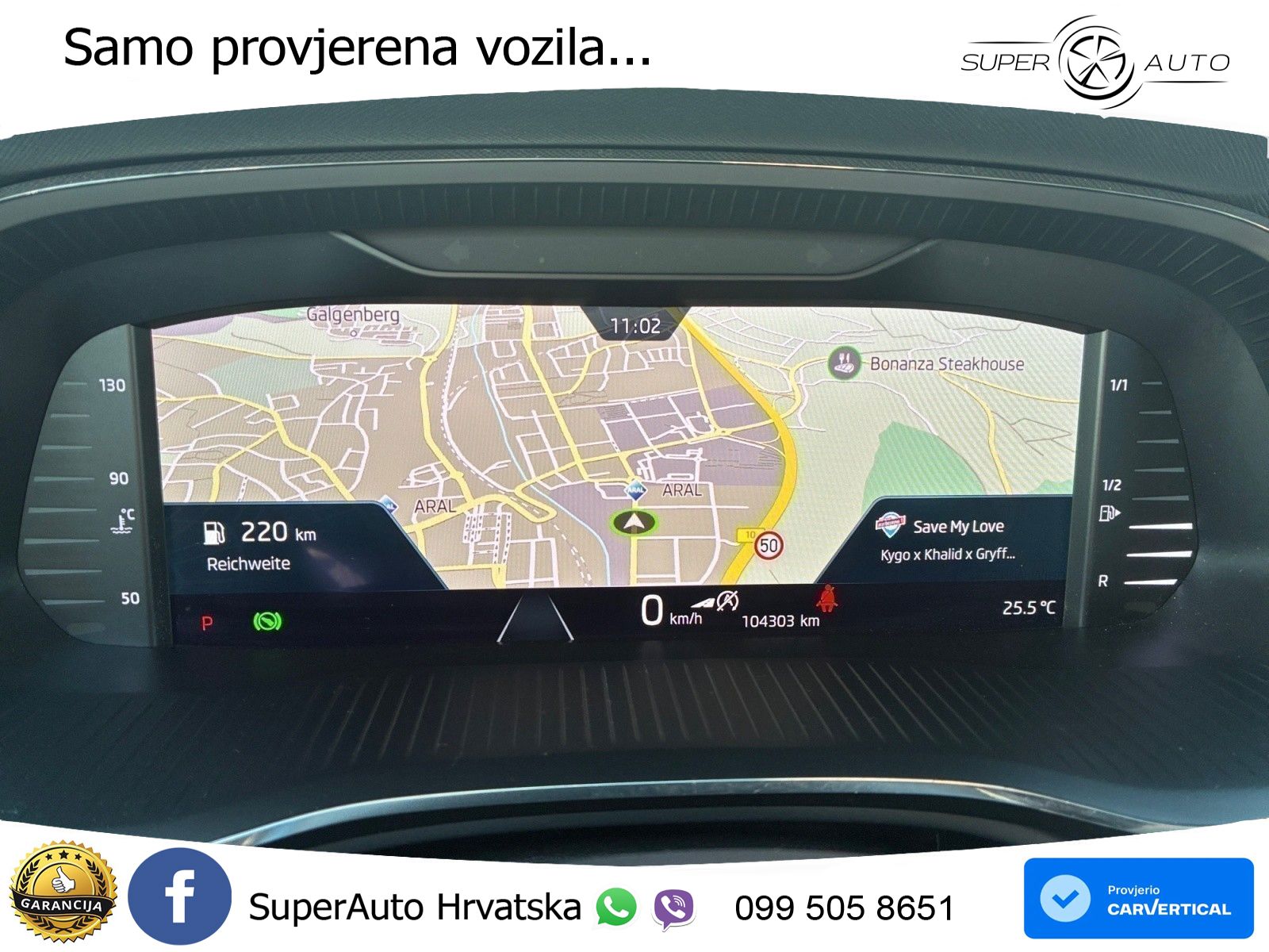 Škoda Octavia Combi 2.0 TDI (150 KS) DSG LED+GR SJED+ACC
