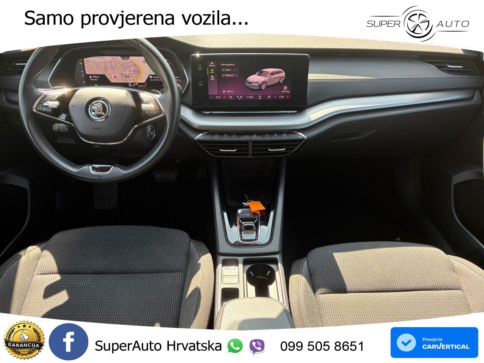 Škoda Octavia Combi 2.0 TDI (150 KS) DSG LED+GR SJED+ACC