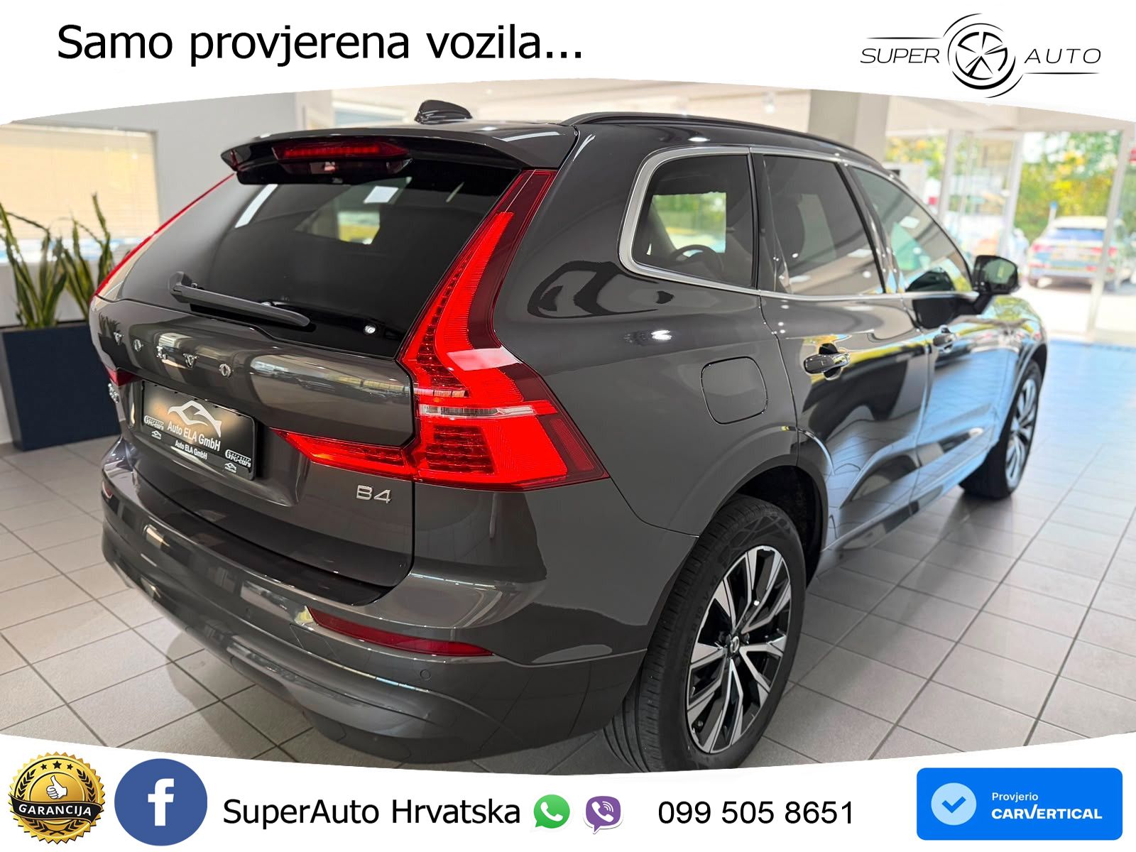 Volvo XC60 B4 Diesel FWD Geartronic LED+GR SJED+ACC