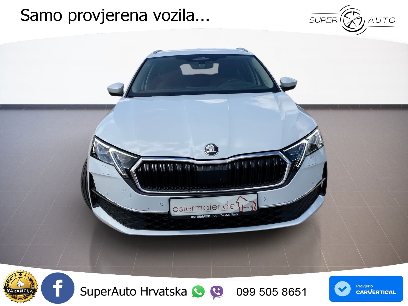 Škoda Octavia Combi 1.5 TSI (150 KS) DSG LED+GR SJED+ACC