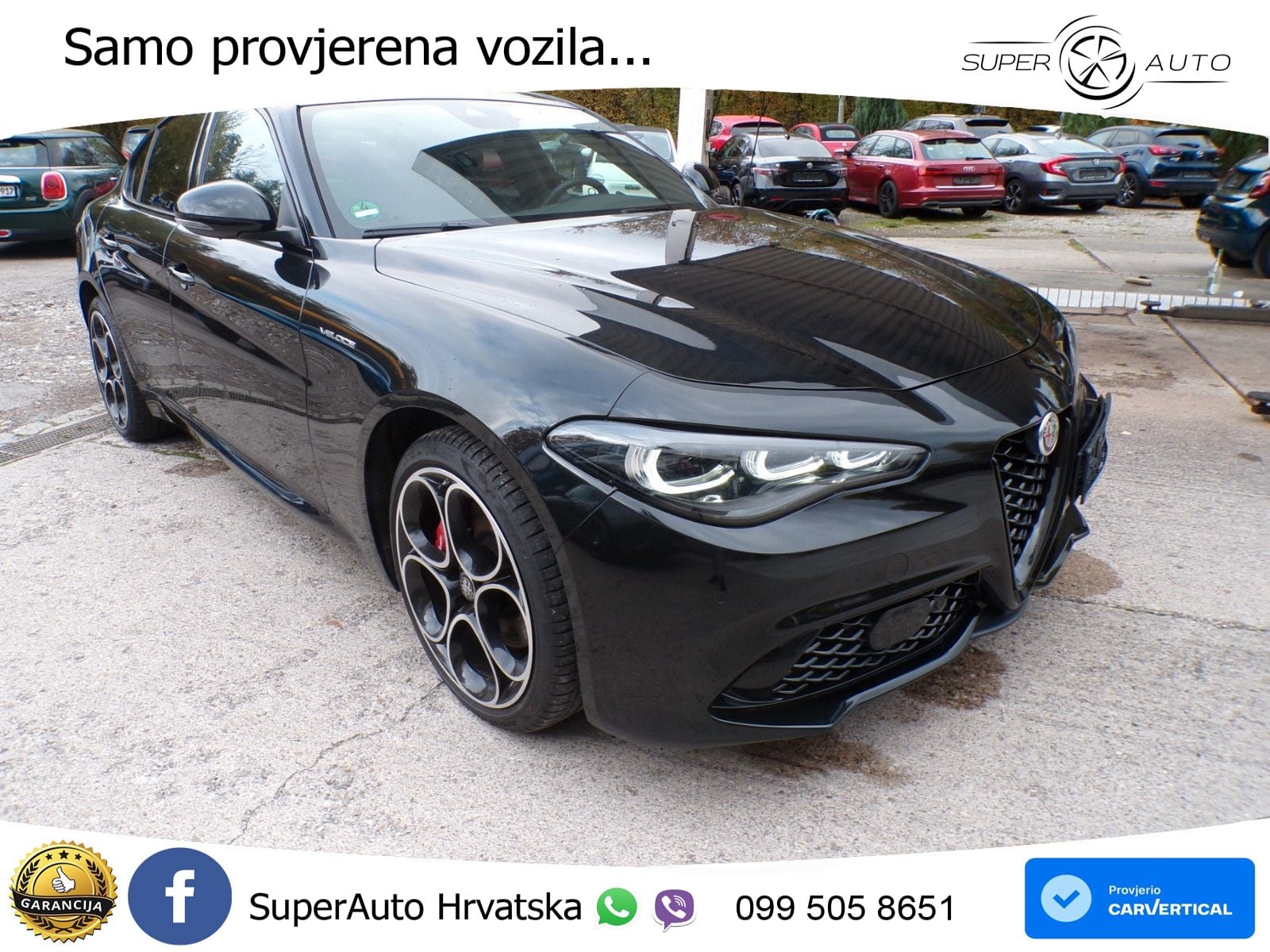 Alfa Romeo Giulia 2.0 Turbo (280 KS) Q4 Automatic LED+GR SJED+ACC