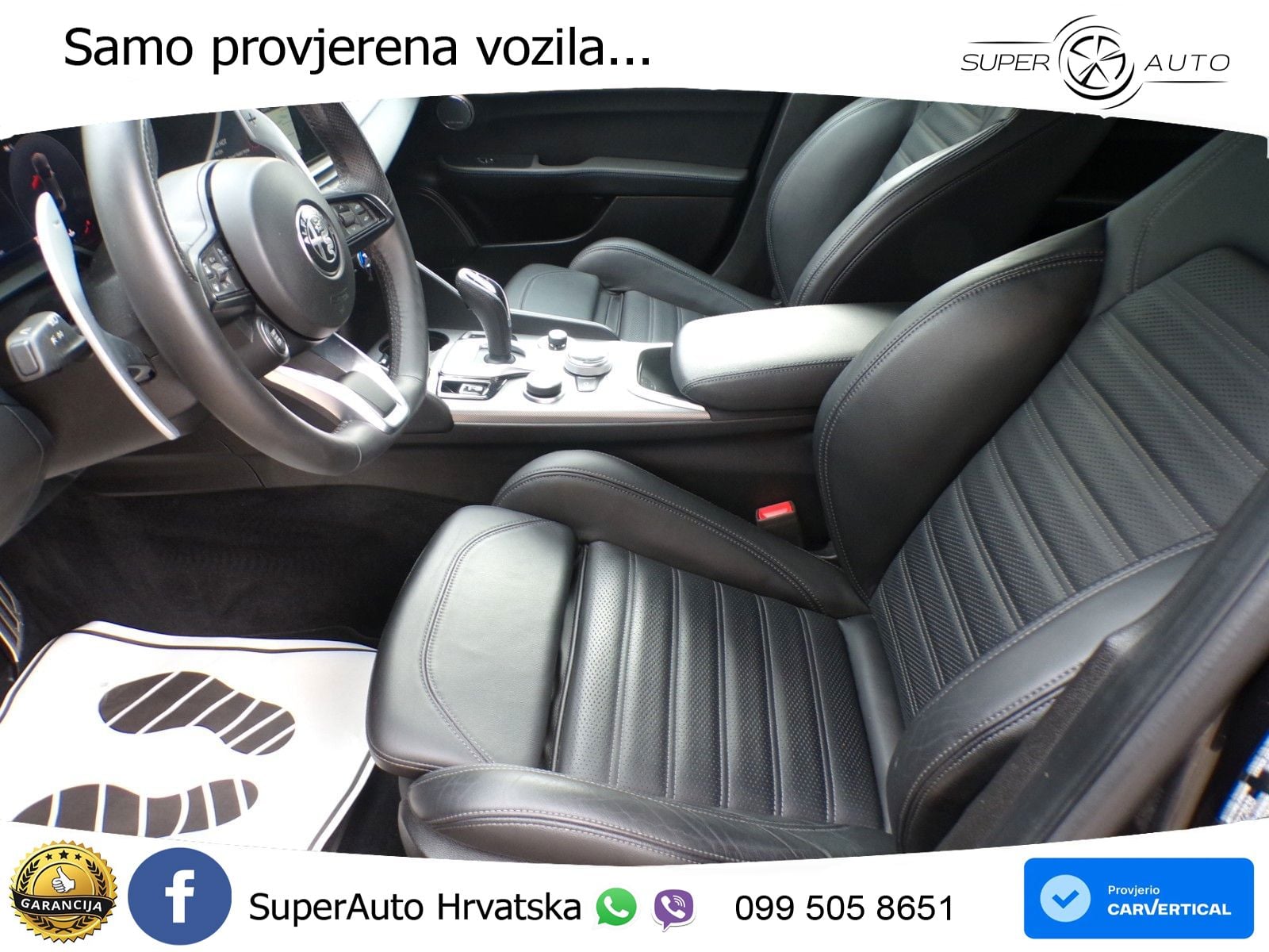 Alfa Romeo Giulia 2.0 Turbo (280 KS) Q4 Automatic LED+GR SJED+ACC