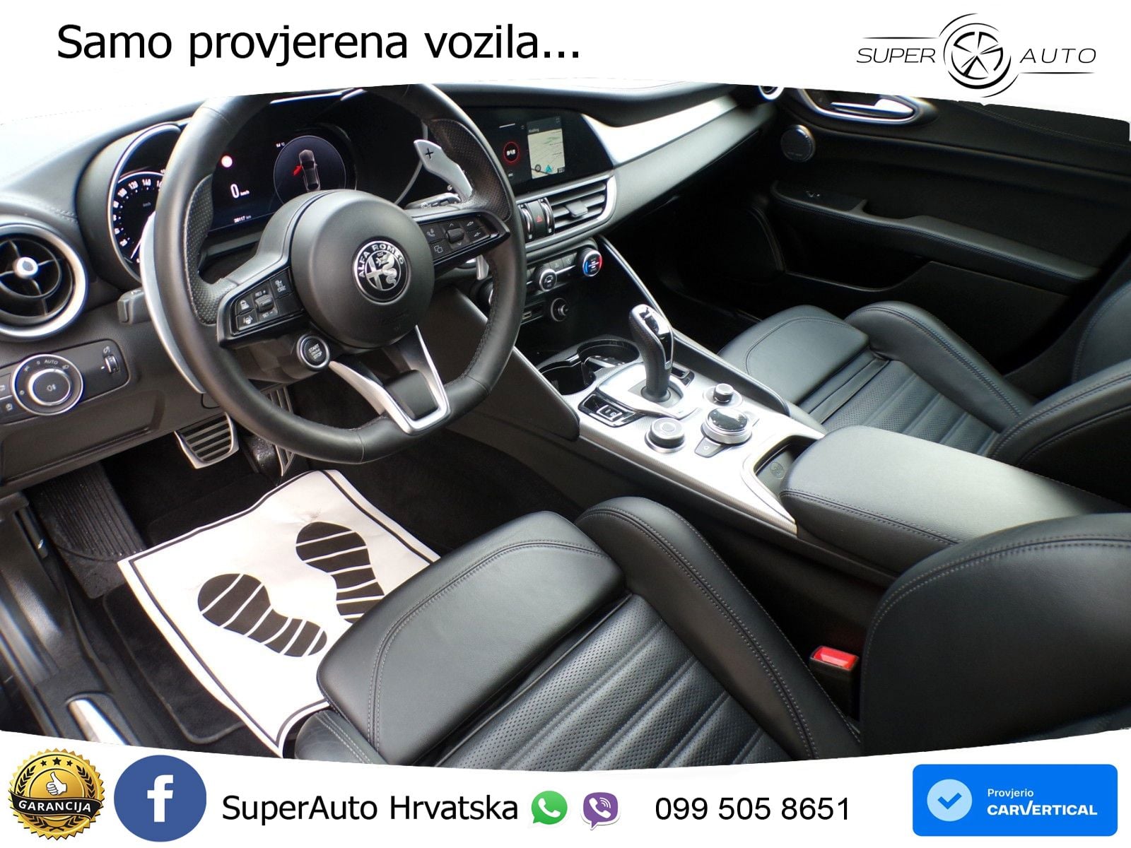Alfa Romeo Giulia 2.0 Turbo (280 KS) Q4 Automatic LED+GR SJED+ACC